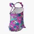 Strój pływacki jednoczęściowy dziecięcy Speedo Learn To Swim Printed Frill Thinstrap neon violet 2