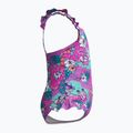 Strój pływacki jednoczęściowy dziecięcy Speedo Learn To Swim Printed Frill Thinstrap neon violet 4
