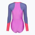 Strój pływacki jednoczęściowy damski Speedo Colour Block neon violet 2