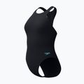 Strój pływacki jednoczęściwoy damski Speedo Racer Zip with Built in Swim Bra anthracite anthracite 3
