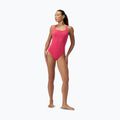 Strój pływacki jednoczęściowy damski Speedo Flex Band with Swim Bra raspbery fill/vermilion/punch 2