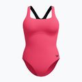 Strój pływacki jednoczęściowy damski Speedo Flex Band with Swim Bra raspbery fill/vermilion/punch 7