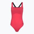 Strój pływacki jednoczęściowy damski Speedo Flex Band with Swim Bra raspbery fill/vermilion/punch 7