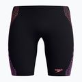 Jammery pływackie męskie Speedo Duo Logo Print Mid Jammer black/coral sands/neon violet 5
