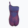 Strój pływacki jednoczęściowy damski Speedo Shaping Printed Asymmetric hapuna blue 2