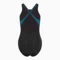Strój pływacki jednoczęściowy damski Speedo High Neck Splice Cross Back dark teal 2