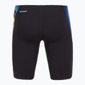 Jammery pływackie męskie Speedo Placement Digital V-Cut Jammer lava blur/speedo black 2