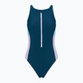 Strój  pływacki jednoczęściowy damski Speedo Zip Colorblock dark teal
