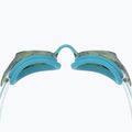 Okulary do pływania damskie Speedo Vanquisher 3.0 Mirrored bachelor button/celeste/gold mirror 2