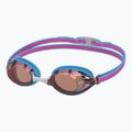 Okulary do pływania dziecięce Speedo Vanquisher 3.0 Mirror picton blue/vermillion/gold mirror