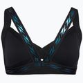 Góra od stroju pływackiego Speedo Solid Logo Elastic Cross Front Top anthracite 2