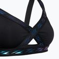 Góra od stroju pływackiego Speedo Solid Logo Elastic Cross Front Top anthracite 3