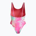 Strój pływacki jednoczęściowy damski Speedo Flu3nte Printed Convertible coral sands 2