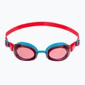 Okulary do pływania dziecięce Speedo Jet 2.0 turquoise/lava red 2