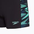 Bokserki pływackie męskie Speedo HyperBoom Panel Aquashort black/dark teal 3