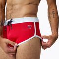 Kąpielówki męskie Speedo Jetstream Retro Logo Brief high risk red 4