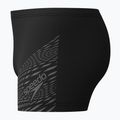 Bokserki pływackie męskie Speedo Medley Logo Aquashort black/usa charcoal 4