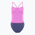 Strój pływacki jednoczęściowy damski Speedo Placement Digital Vback balance blend/hapuna blue 2