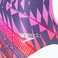 Strój pływacki jednoczęściowy damski Speedo Placement Digital Vback balance blend/hapuna blue 3