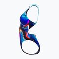 Strój pływacki jednoczęściowy damski Speedo Allover Digital Leaderback lava blur/speedo black 4