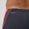 Bokserki pływackie męskie Speedo Hyper Boom Splice grey lead/neon coral 7