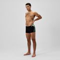 Bokserki pływackie męskie Speedo Hyper Boom Splice black/alfalfa green 2