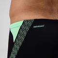 Bokserki pływackie męskie Speedo Hyper Boom Splice black/alfalfa green 7