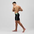 Jammery pływackie męskie Speedo Hyper Boom Splice black/alfalfa green 2