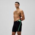 Jammery pływackie męskie Speedo Hyper Boom Splice black/alfalfa green 4