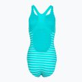 Strój pływacki jednoczęściowy damski Speedo Eco Endurance+ Printed Medalist turquoise gem 2