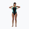 Strój pływacki jednoczęściowy damski Speedo Placement Laneback turquoise gem 2