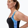 Strój pływacki jednoczęściowy damski Speedo Shaping LunaLustre Printed indigo glow 4
