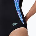 Strój pływacki jednoczęściowy damski Speedo Shaping LunaLustre Printed indigo glow 6