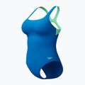 Strój pływacki jednoczęściowy damski Speedo Flex Band with Swim Bra lagoon blue 3