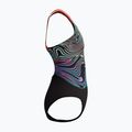 Strój pływacki jednoczęściowy dziecięcy Speedo Digital Placement Powerback neon coral 4