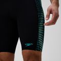 Jammery pływackie męskie Speedo Endurance+ Tech Panel Jammer black/turquoise gem 6