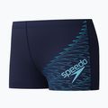 Bokserki pływackie dziecięce Speedo Medley Logo Aquashort peacoat/sugar blue 3