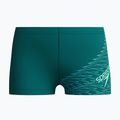 Bokserki pływackie dziecięce Speedo Medley Logo Aquashort deep emerald/alfalfa green