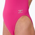 Strój pływacki jednoczęściowy damski Speedo FL Solid V-Back flare pink 5
