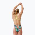Strój pływacki jednoczęściowy damski Speedo FL Printed V-Back tropicana/black 2