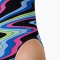 Strój pływacki jednoczęściowy damski Speedo FL Printed Leaderback ripple melody/lagoon blue 6