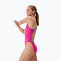 Strój pływacki jednoczęściowy damski Speedo FL Solid Tri Back flare pink/indigo glow 3
