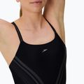 Strój pływacki jednoczęściowy damski Speedo Printed Active Back black 4
