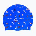 Czepek pływacki Speedo Printed Silicone speedo blue go full speedo swimmers
