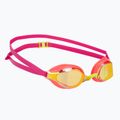 Okulary do pływania Speedo Fastskin Speedsocket 2 Mirror neon melon/vermillion/gold mirror
