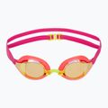 Okulary do pływania Speedo Fastskin Speedsocket 2 Mirror neon melon/vermillion/gold mirror 2
