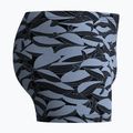 Bokserki kąpielowe męskie Speedo Print Beachstar Square Leg Anthracite/Coin Grey 8