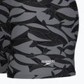 Bokserki kąpielowe męskie Speedo Print Beachstar Square Leg Anthracite/Coin Grey 8