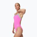Strój pływacki jednoczęściowy damski Speedo FL Solid V-Back 2.0 neon flamingo 3