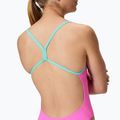 Strój pływacki jednoczęściowy damski Speedo FL Solid V-Back 2.0 neon flamingo 4